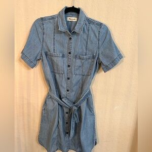 Madewell denim dress